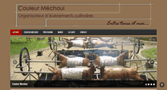 Desktop Screenshot of couleurmechoui.com
